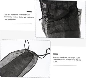 Noir voyage sueur vapeur Sauna respirant jetable G-string culotte sous-vêtements t-back berline Spa sous-vêtements femmes sous-vêtements - Product Image 5