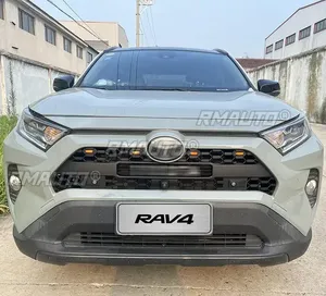 Parrilla Delantera para Toyota RAV4 2019-2022, Parrilla de Carreras para Parachoques Delantero, Kit de Carrocería, Parrilla Delantera de Plástico ABS, Pieza Exterior - Product Image 6