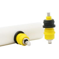 Mamelon à boire de volaille de haute qualité mamelon à boire automatique pour mamelon de système d'eau de poulet rouge et jaune 360 robinet à tournant sphérique