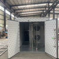 Warmtebewaarde kastvormige droogmachine voor de verwerking van baobabfruitpulp voor de productie van Afrikaanse functionele voedingsmiddelen als grondstof.