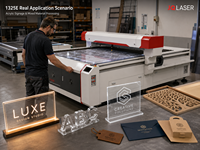 Machine de découpe laser CO2 JQLASER 1300mm*2500mm, vente chaude, vitesse rapide pour la découpe d'acrylique, 150W 180W 200W 300W 500W 600W, 20 ans d'expérience