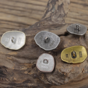 2025 Mới Đến Thời Trang Chân Dung Retro Kim Loại Hợp Kim Nút Với Chân Phù Hợp Với Cho Áo Khoác Áo Len Áo Khoác - Product Image 4