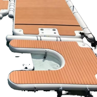 Le fabricant fournit un quai gonflable personnalisé pour la plate-forme d'eau gonflable de quai C de jet ski
