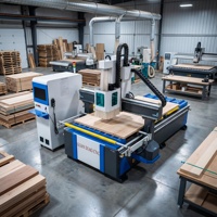 CNC 3 axes Atc CNC routeur travail du bois 1325 1530 2030 changement d'outil automatique CNC Machines
