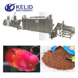 फ्लोटिंग मछली फ़ीड एक्सट्रूडर मछली भोजन बनाने मशीन प्रसंस्करण उपकरण संयंत्र - Product Image 6