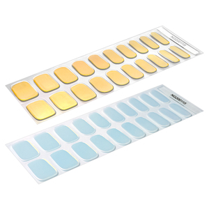 Gel Uv camaleón para uñas, envolturas de uñas artísticas, semicurado, pegatinas de esmalte de uñas con luz, precio de fábrica, novedad - Product Image 5