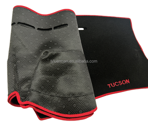 Funda de Lujo para Tablero de Instrumentos Luerman, de Poliéster Negro, para <span class=keywords><strong>Hyundai</strong></span> <span class=keywords><strong>Tucson</strong></span> <span class=keywords><strong>2005</strong></span>, Protección y Decoración, Ajuste Universal, Venta al por Mayor en China - Product Image 4