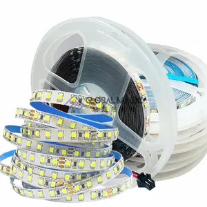 Gm Mjh1016 2835 bandes lumineuses à LED basse tension 120 LEDS souples 2835 9W 10W 12V bande lumineuse à LED