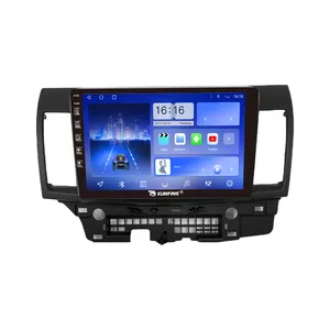 รถวิทยุสําหรับMitsubishi Lancer 2006-2018 2Din AndroidรถสเตอริโอDVD GPSนําทางเครื่องเล่นมัลติมีเดียAndroid Carplayอัตโนมัติ