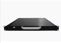 Commutateur KVM 1port /4ports/8ports/16ports 1U monté en rack avec pavé tactile + souris VGA support USB + PS2 OSD menu KVM tiroir