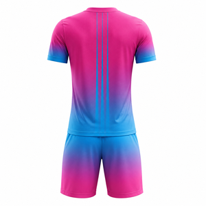 Professional Soccer Uniform Unisex Durable Fabric Comfortable Fit Breathable Design Custom Team Name Waterproof Quick Dry 100% - Product Image 2