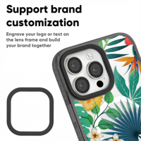 Coque Magique Design Personnalisé et Motif Coque Magnétique pour iPhone 15 16 17 Pro Max Impression UV 3D Sublimation Impression Relief 3D