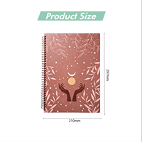 Agenda scolaire personnalisable à spirale avec motif et logo personnalisés