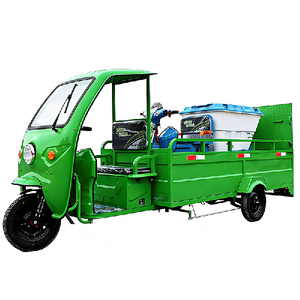 รถสามล้อบรรทุกขยะแบบเปิด JIANLU สำหรับขนส่งถังขยะแบบแขวน ระยะทาง 30-50 กม. - Product Image 6