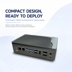 Lüfterloser Box-PC mit Intel N97 Prozessor, Industrieller Mini-Computer, Dual Gigabit Ethernet, 6 COM-Anschlüsse, Dreifach-WLAN, 4G für IoT-Gateway - Product Image 3
