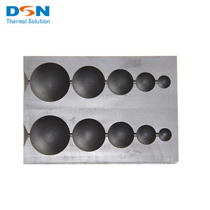 1,68-1,85g/cm3 suministrado al carbono molde crisol de grafito para la fusión de Metal - Product Image 1