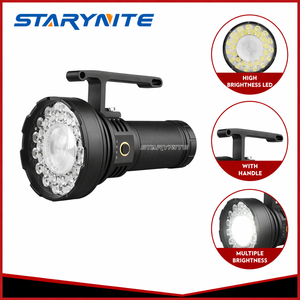 STARYNITE F31 Torcia LED ad Alta Luminosità Ricaricabile USB Impermeabile Torcia Tattica Portatile per EDC e Campeggio - Product Image 2