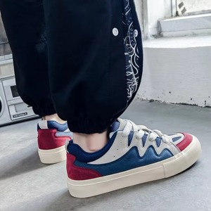 Design Custom Brand Casual Lace-up With Low <b>Top</b> Design Men's Walking Skateboarding Walking Shoes - Product Image 1