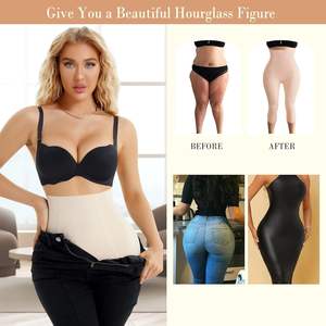 Culotte gainante invisible taille haute pour femme, amincissante, effet ventre plat, brûle-graisse - Product Image 4