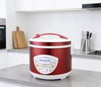 Mini-cuiseur à riz électrique multifonction intelligent en gros 1,5L/1,8L/2,2L avec tasse doseuse portable et cuve intérieure antiadhésive pour usage domestique