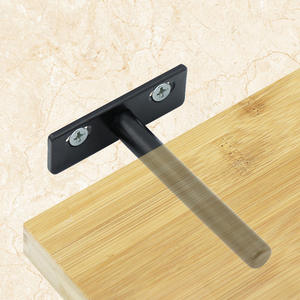 Soporte Oculto para Placas, Conector Tipo T, Invisible, para Muebles, Color Negro, Venta al Por Mayor de Fábrica - Product Image 2