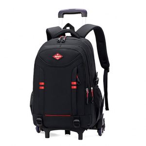 Free sample Travel Rolling <b>Backpack</b> with Big Capacity <b>Wheeled</b> Business Bag for Carry-on Transport - Product Image 5