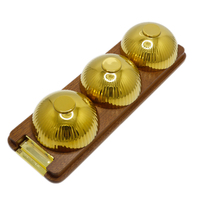 Vente chaude 304 plat de collation en acier inoxydable pour les fêtes de fruits et Bar/Restaurant utiliser de nouveaux accessoires adaptés