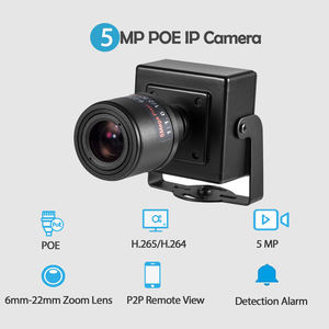 REVODATA 5MP迷你IP摄像机6-22毫米变焦镜头室内小型网络安全摄像机 (I712-2-P-5HS) - Product Image 2