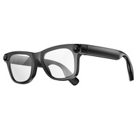 Lunettes intelligentes IA 800W pixels avec contrôle tactile, batterie 290 mAh pour l'enregistrement photo/vidéo ; Lunettes certifiées