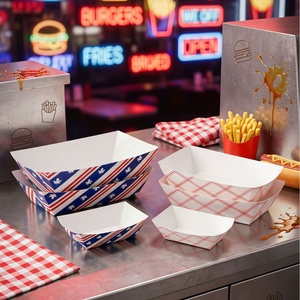 Boîte à poulet <span class=keywords><strong>frit</strong></span> en carton, directement de l'usine, avec insert pour ailes de poulet, nuggets, frites et combo coleslaw - Product Image 5