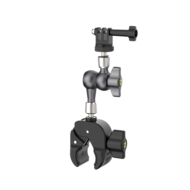 SMNU Triangular Locking Mini Action Sports Cameras Tracking Motorcycle Camera Mount Bracket Sports Camera Holder