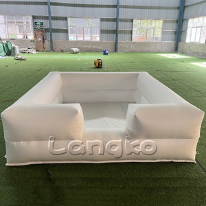 Trắng nhà bị trả lại <span class=keywords><strong>Inflatable</strong></span> Hot Bán trò chơi bơm hơi giá rẻ giá <span class=keywords><strong>Inflatable</strong></span> bóng Pit cho trẻ em Đảng - Product Image 3