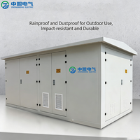 Poste de transformateur compact 11kV/0.4kV 1250kVA Triphasé 50/60Hz Conception compacte IEC 62271-202 Utilisation extérieure OEM ODM