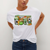 Transferts DTF personnalisés pour équipes de football, designs prêts à être pressés sur t-shirts