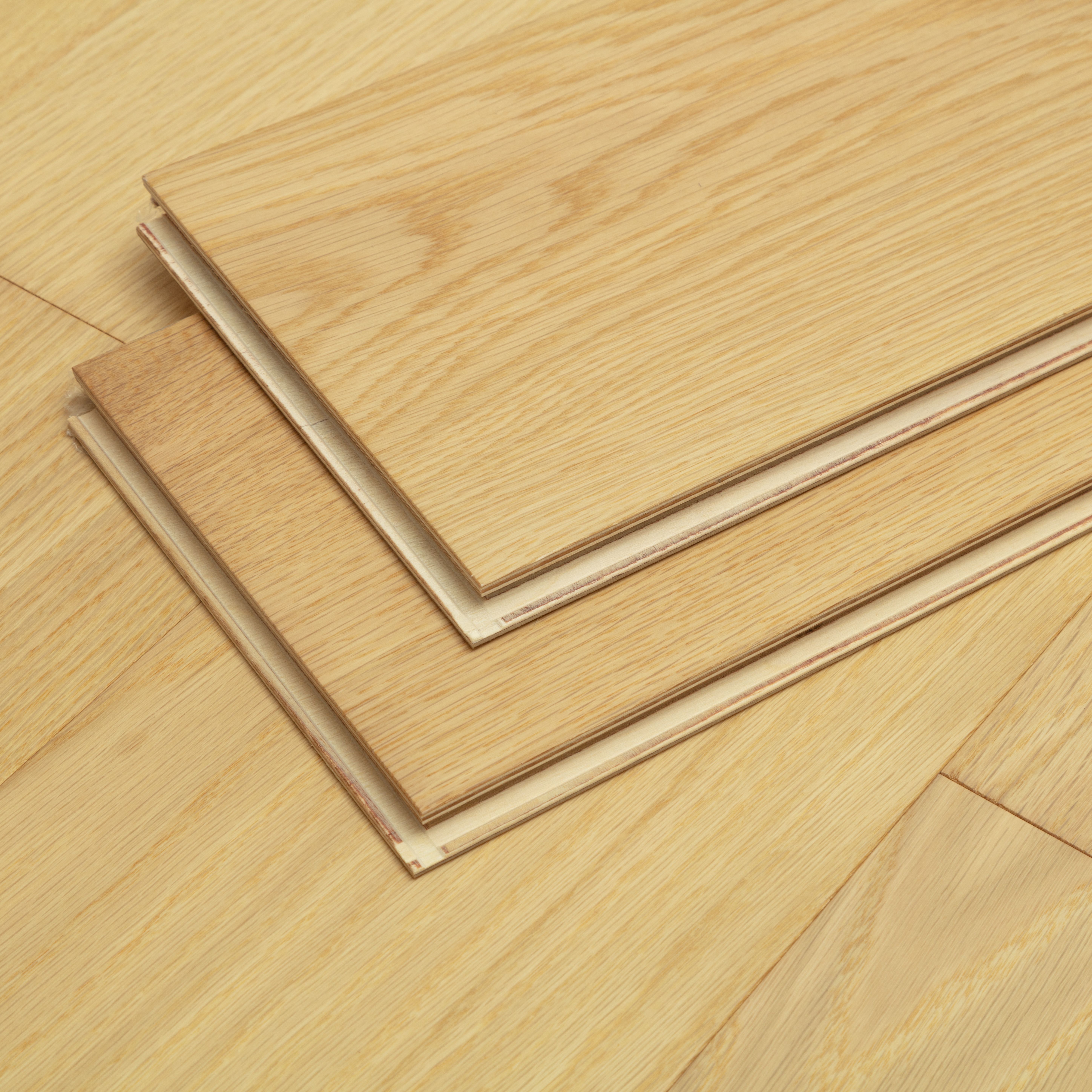 Natural Oak Plank Flooring