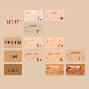 Logo personnalisé Meilleur fond <span class=keywords><strong>de</strong></span> <span class=keywords><strong>teint</strong></span> hydratant Maquillage végan mat et imperméable Vente en gros <span class=keywords><strong>de</strong></span> cosmétiques pour le visage Fond <span class=keywords><strong>de</strong></span> <span class=keywords><strong>teint</strong></span> liquide - Product Image 2