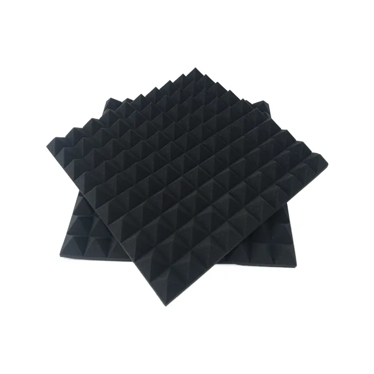 Pyramid foam sound absorbent cotton, silencer and noise reducing cotton