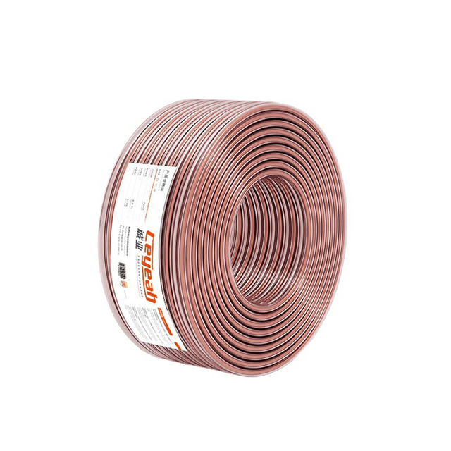 Transparent OFC Copper Foil Shielded Speaker Cable Audio 2 Core 100M/Roll Low Noise Home Theater High-end Car Audio Cable OEM