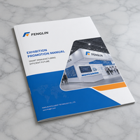 Brochure promotionnelle personnalisée en papier FS*C recyclable, catalogue conforme PPWR, brochure d'illustrations pour la présentation de la marque d'entreprise