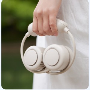 <b>Neck</b> <b>Fan</b> F503A Rechargeable Battery USB Powered Portable Wearable Cooling <b>Fan</b> White Blue Apricot Color Options - Product Image 5