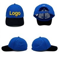 Casquette de baseball en coton Oxford 100% avec broderie de logo personnalisé, multicolores, fermeture à boucle métallique réglable, unisexe, adulte, toutes saisons