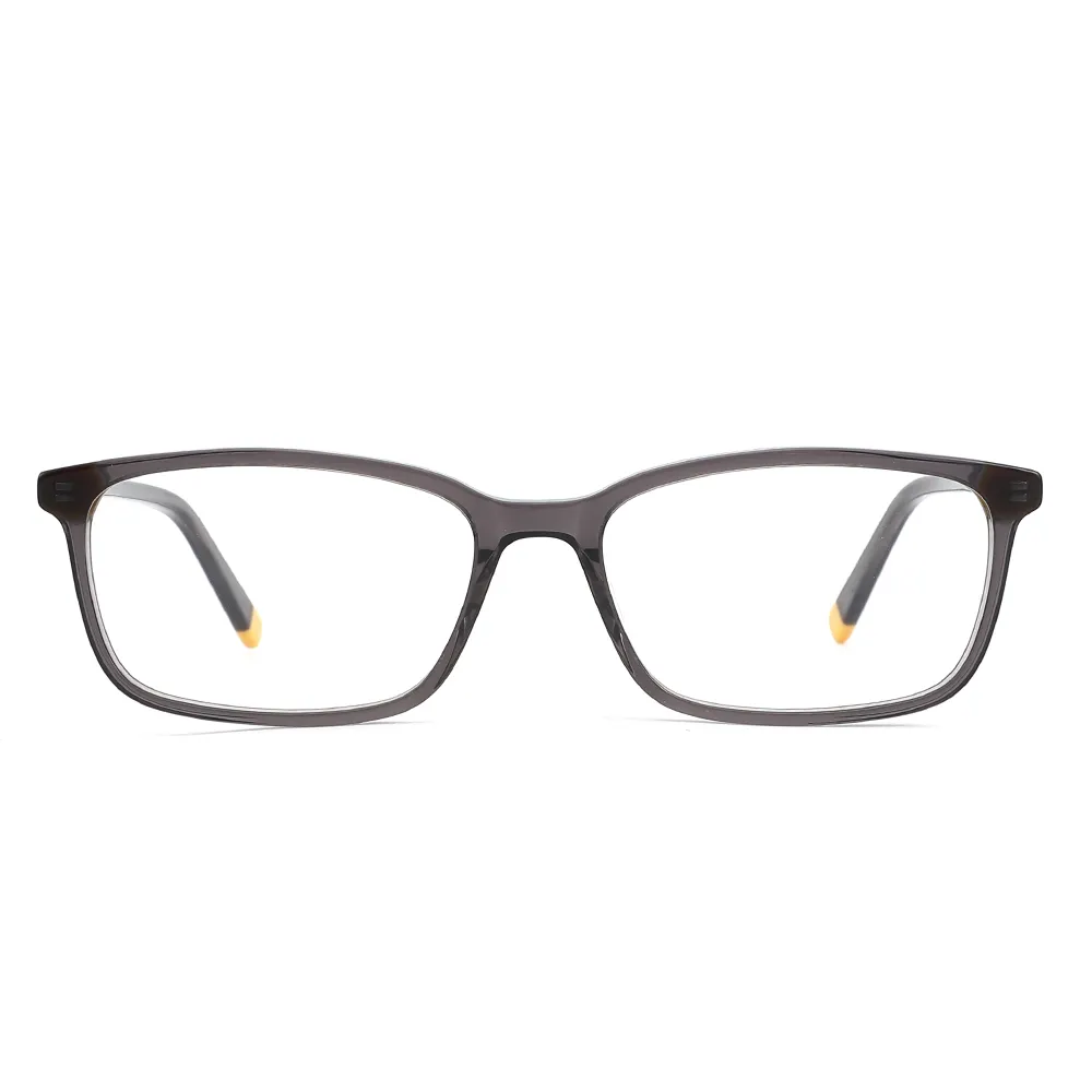 RGA109 Novo modelo personalizado retângulo acetato quadros óculos ópticos