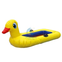 Jouets aquatiques d'été de haute qualité pour parcs sportifs : Tubes gonflables Flying Fish, Bateaux banane gonflables en PVC certifiés CE (Max)