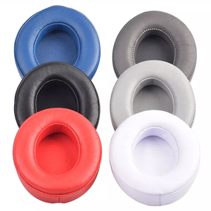 Almohadillas de oreja de piel de cordero para <span class=keywords><strong>Beats</strong></span> <span class=keywords><strong>Studio</strong></span> 2,0 3,0, auriculares inalámbricos de repuesto, asequible - Product Image 2