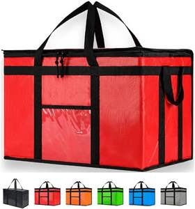 Sac à dos de livraison d'échantillons gratuits, sac isotherme moderne, sac de livraison de nourriture pliable, sac à pizza à emporter, sac à déjeuner - Product Image 2