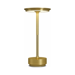Premium Quality Bedroom Bar Outdoor Aluminium Alloy Touch Swith <b>Rechargeable</b> Flying Saucer Led <b>Table</b> <b>Lamp</b> - Product Image 1