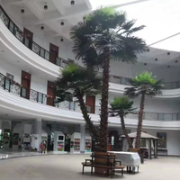 Pohon Palem Buatan 5 Meter Pohon Kurma Buatan Guangzhou Pasokan Pabrik Berkualitas Tinggi Pohon Palem Buatan