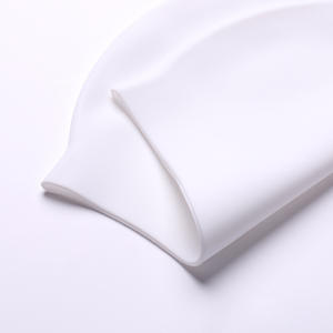 Vente chaude Bonnets de bain universels en silicone sur mesure 100% silicone écologique Logo personnalisé Bonnets de bain résistants - Product Image 3