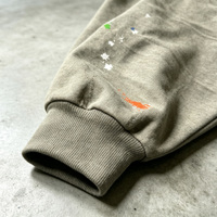 OEM Üretici Özel %100 Pamuk Vintage Asit Yıkama Sıçramalı Grafiti Harfli 450gsm Kapüşonlu Sweatshirt Y2K Günlük Erkekler İçin Kapüşonlu Sweatshirt