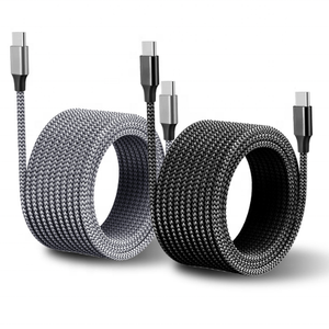 Siêu Nhanh 20W Fhort/Dài Nylon Bện Tùy Chỉnh Điện Thoại Di Động USB C Điện Đồng Bộ Ánh Sáng Sạc Dòng Dữ Liệu Cho Iphone Cáp - Product Image 3